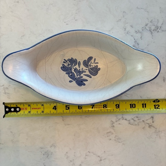 Vintage Pfaltzgraff Yorktowne Au Gratin 22ox Casserole Dish Dip Bowl Stoneware - Picture 2 of 4